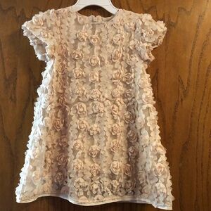 Mayoral Girls Floral Appliqué dress